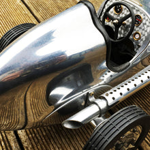 REAR VIEW OF 1930 MODEL RACE CAR