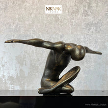 Posing Male Nude -Bronze Style